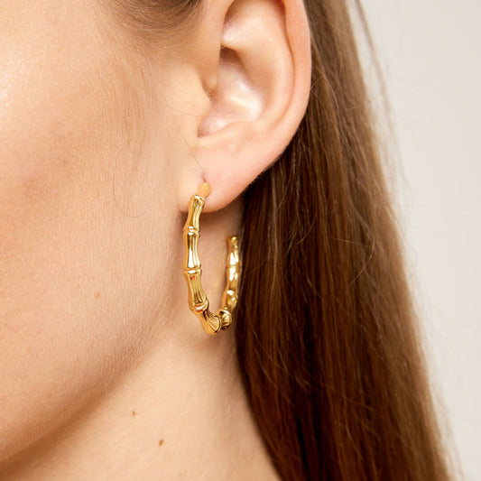 RIA Bamboo Earring | Waterproof Jewelry