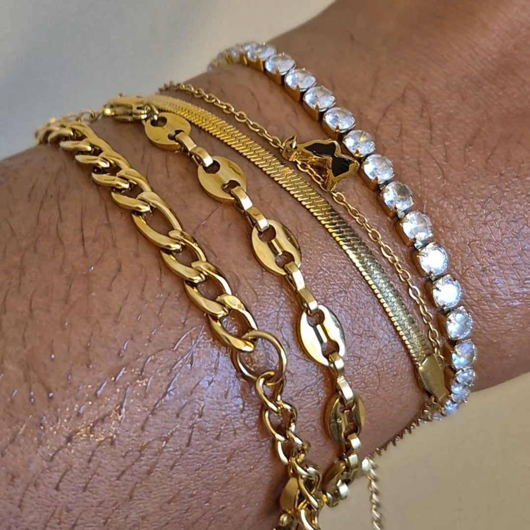 Classic Figaro Chain Bracelet