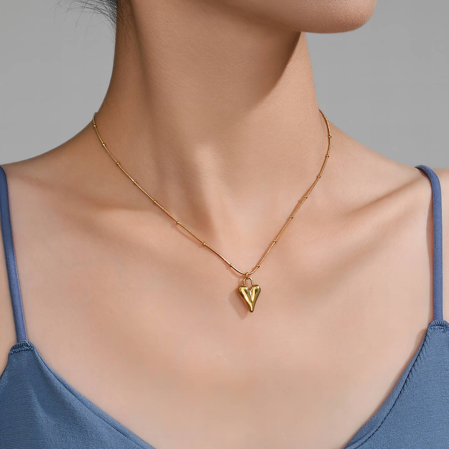 Emily Heart Necklace – Waterproof Jewelry
