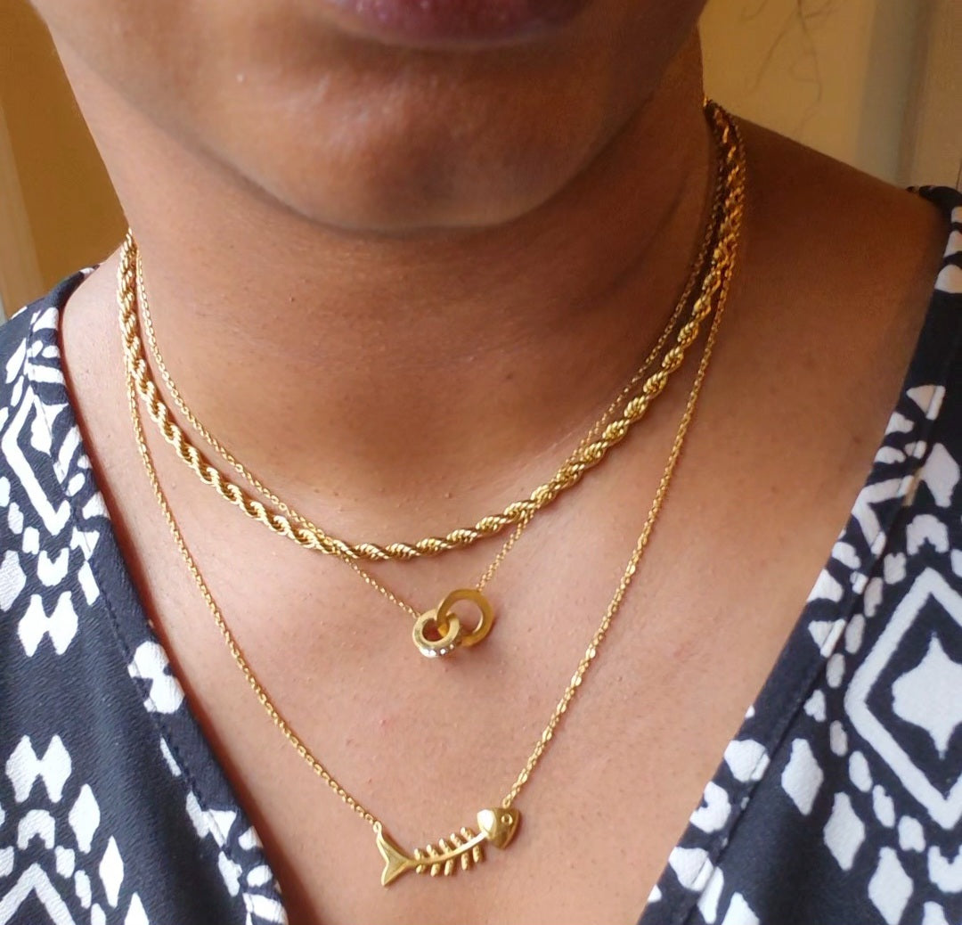 Fishbone Necklace