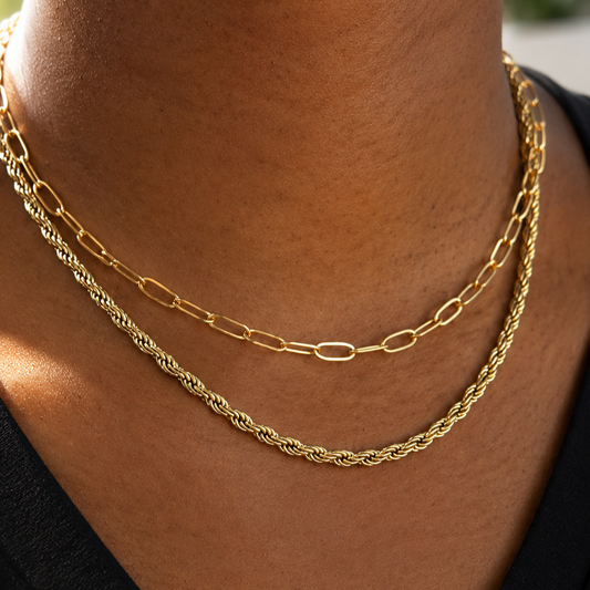 Paperclip Necklace – Tarnish-Resistant Jewelry