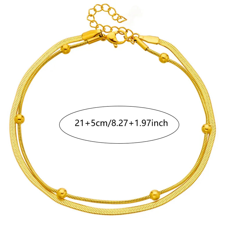Anklet | Waterproof Gold Jewelry