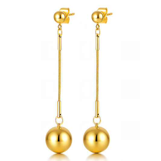 Holly Ball Drop Earrings