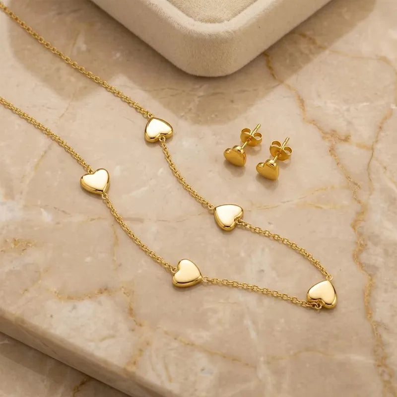 Mini Heart Stud | Waterproof Jewelry