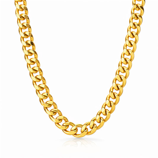 Cuban Chain Necklace – Waterproof Jewelry