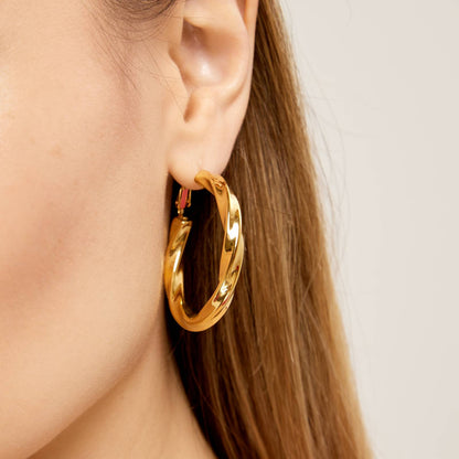 HEIRESS Hoop Earrings | Waterproof Jewelry