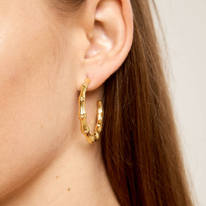 RIA Bamboo Earring | Waterproof Jewelry