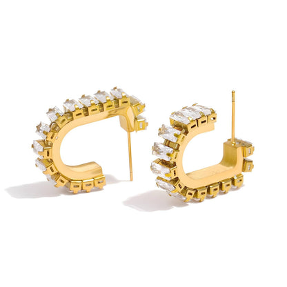 AMINA Earrings | Waterproof Jewelry