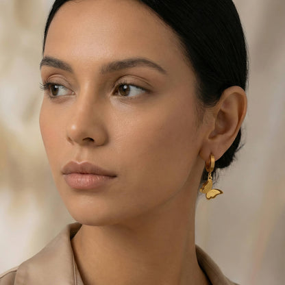 Butterfly Earrings | Waterproof Jewelry