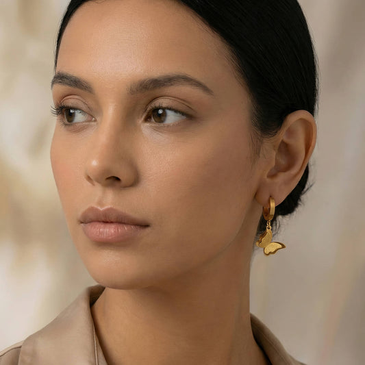 Butterfly Earrings | Waterproof Jewelry
