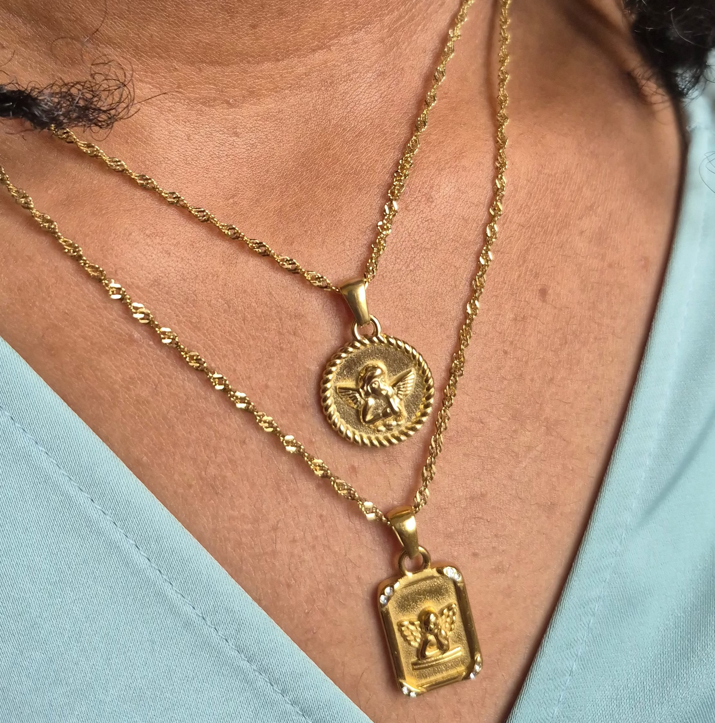 Angel Pendant Necklace