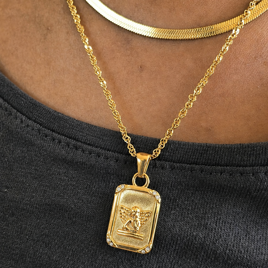 Angel Pendant Necklace