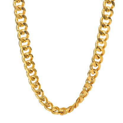 Cuban Chain Necklace – Waterproof Jewelry