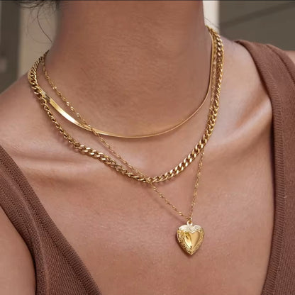 Heart Locket Necklace