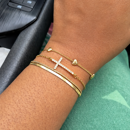 Cross Bracelet - Waterproof Jewelry