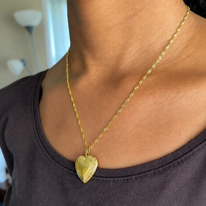 Heart Locket Necklace