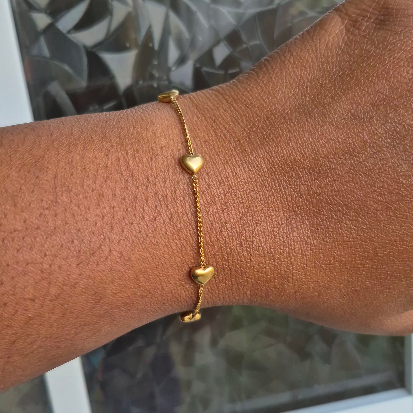 Multi-Heart Bracelet – Waterproof Jewelry