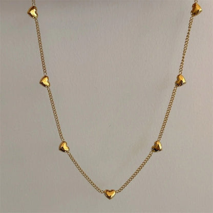 Multi-Heart Necklace – Waterproof Jewelry