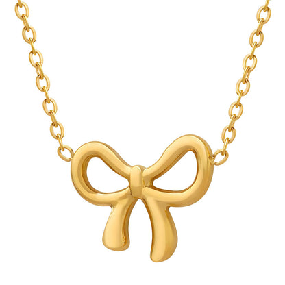 Muna Bow Necklace - Waterproof Jewelry