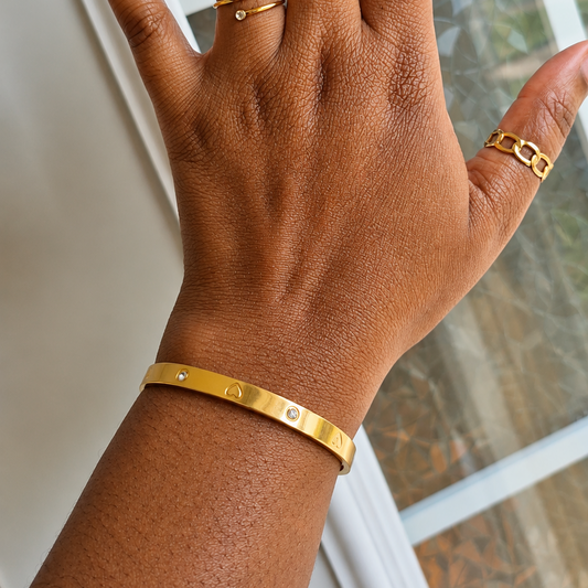 Eternity Bangle, Waterproof Jewelry
