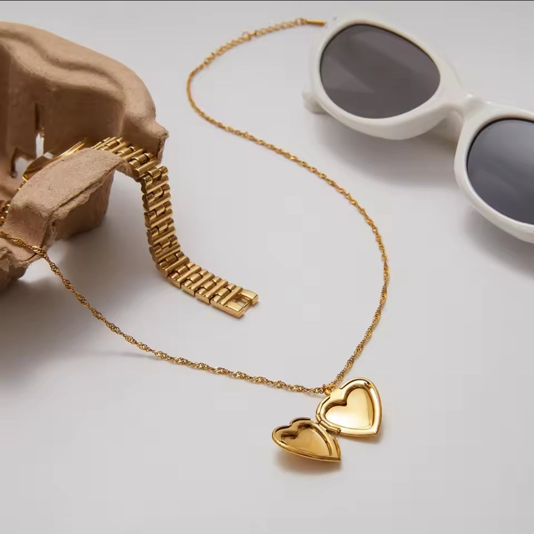 Heart Locket Necklace