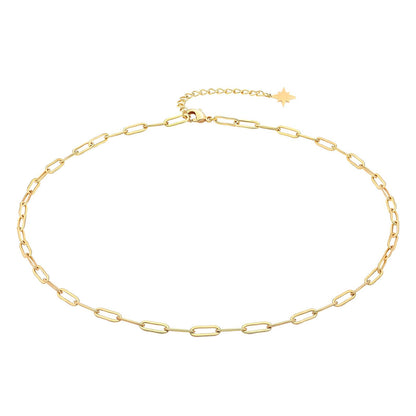 Paperclip Necklace – Tarnish-Resistant Jewelry