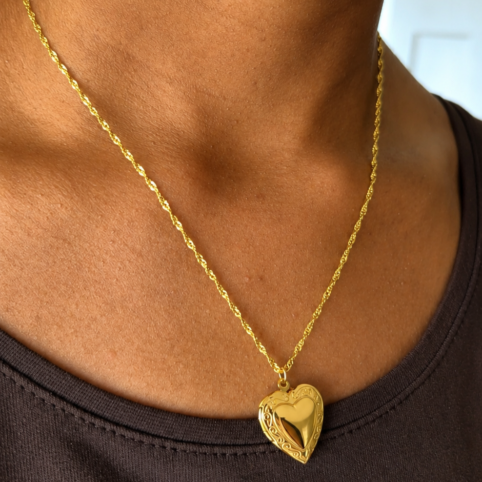 Heart Locket Necklace