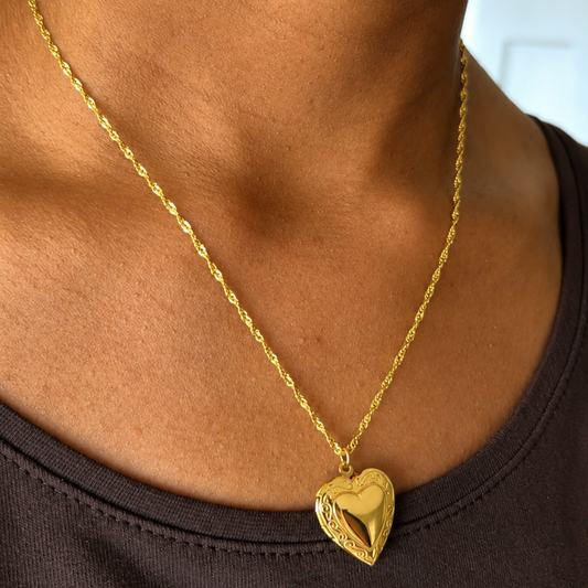 Heart Locket Necklace