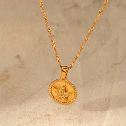 Angel Pendant Necklace