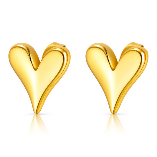 Love Earrings – Tarnish-Free Everyday Gold Jewelry