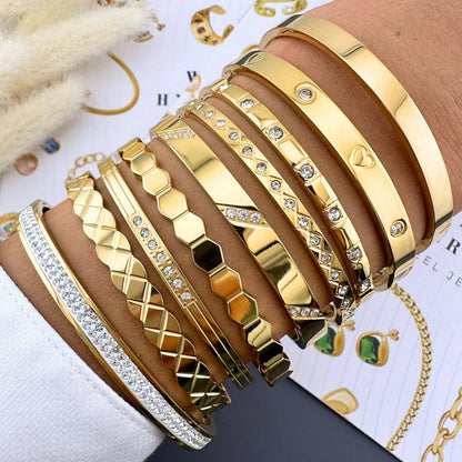 Eternity Bangle, Waterproof Jewelry