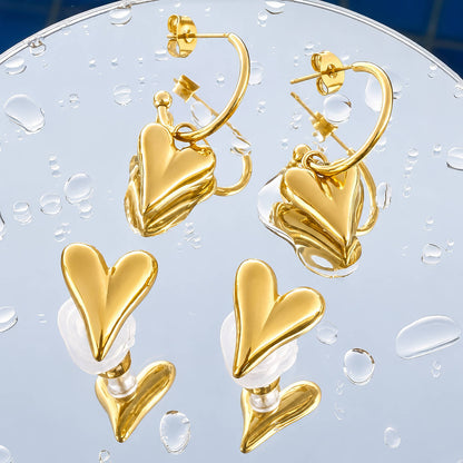 Hearts Earrings – Tarnish-Resistant Jewelry