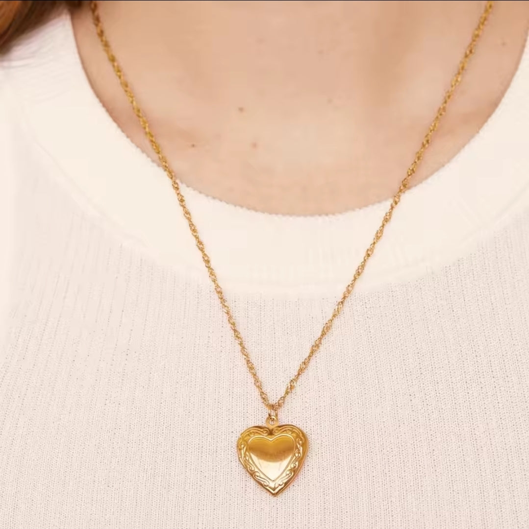 Heart Locket Necklace