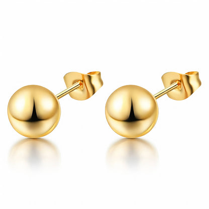 Dome Stud Earrings | Waterproof Jewelry