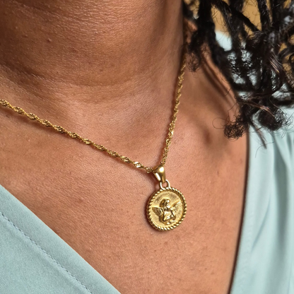 Angel Pendant Necklace