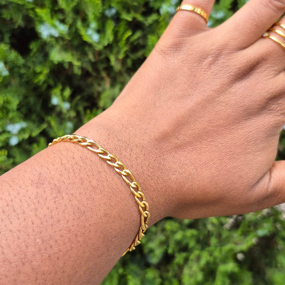 Classic Figaro Chain Bracelet