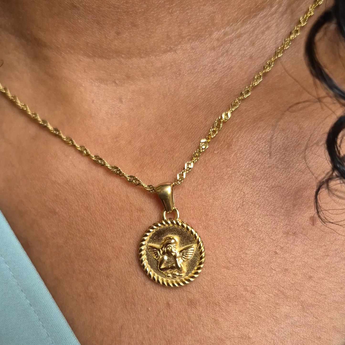 Angel Pendant Necklace
