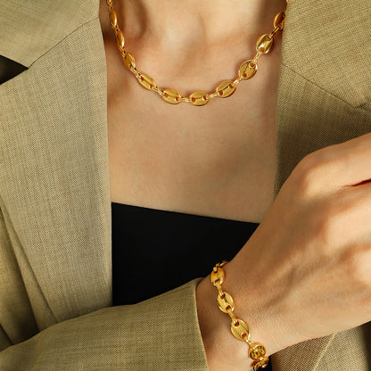 Coffee bean Necklace - Waterproof
