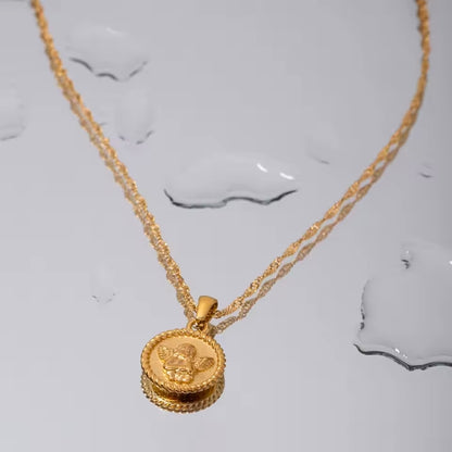 Angel Pendant Necklace