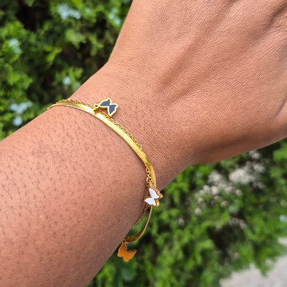 Ellie Butterfly Bracelet | Tarnish-resistant