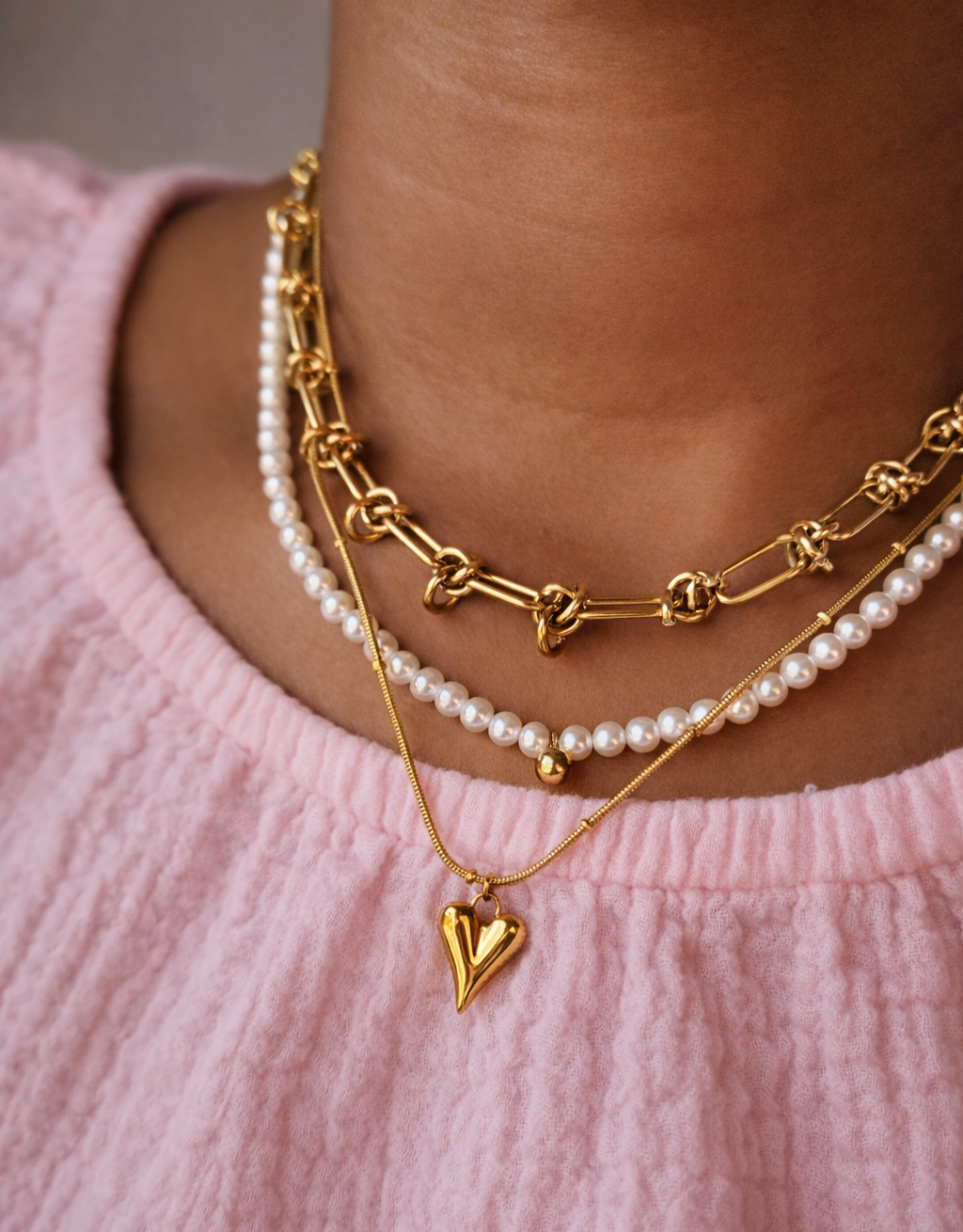 Emily Heart Necklace – Waterproof Jewelry