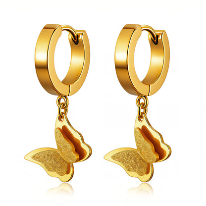 Butterfly Earrings | Waterproof Jewelry