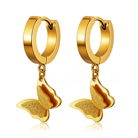 Butterfly Earrings | Waterproof Jewelry