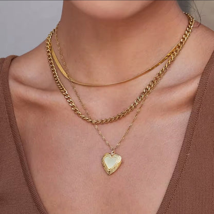 Heart Locket Necklace