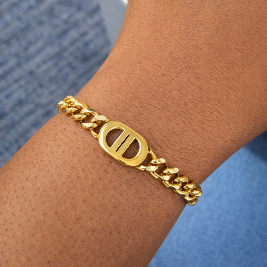 Lena Cuban Bracelet - Waterproof Jewelry