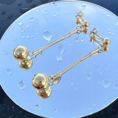 Ball Drop Earrings | Tarnish-resistant