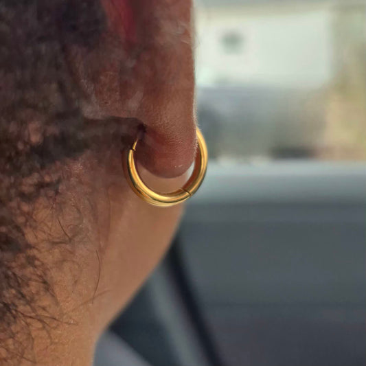 Aurora huggies- Tarnish-free Jewelry