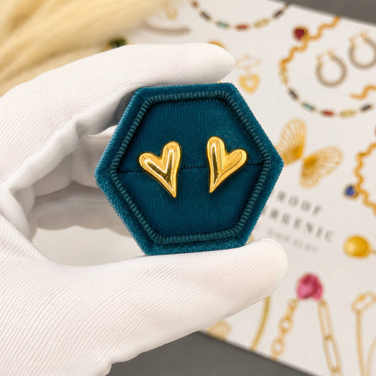 Hearts Earrings – Tarnish-Resistant Jewelry