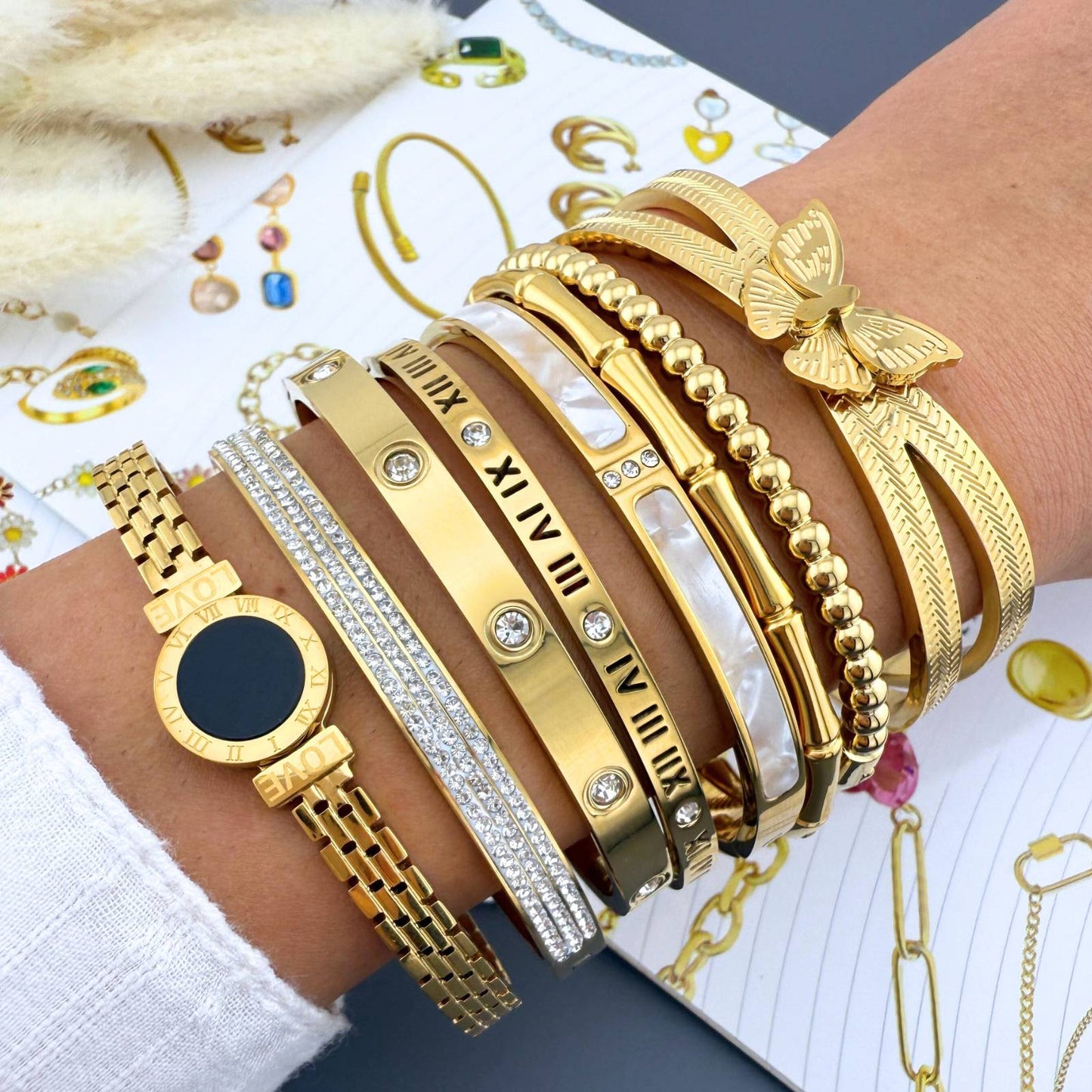 Kelly Roman Luxe Bracelet