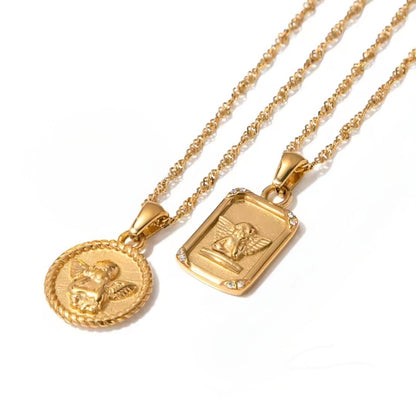 Angel Pendant Necklace